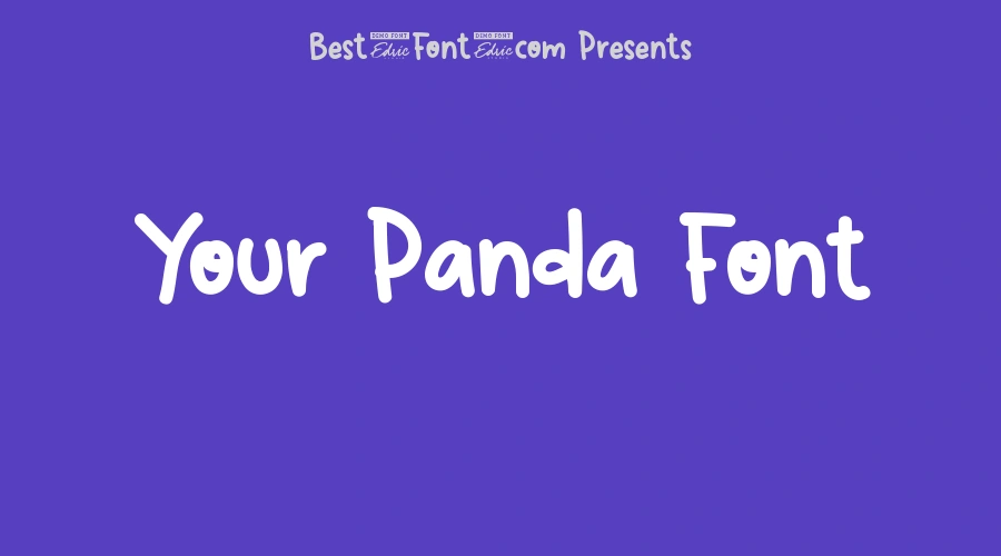 Your Panda Font