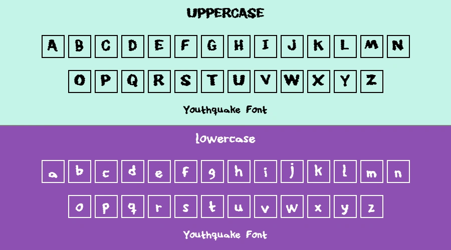Youthquake Font Preview