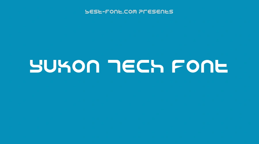 Yukon Tech Font