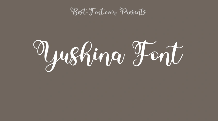Yushina Font