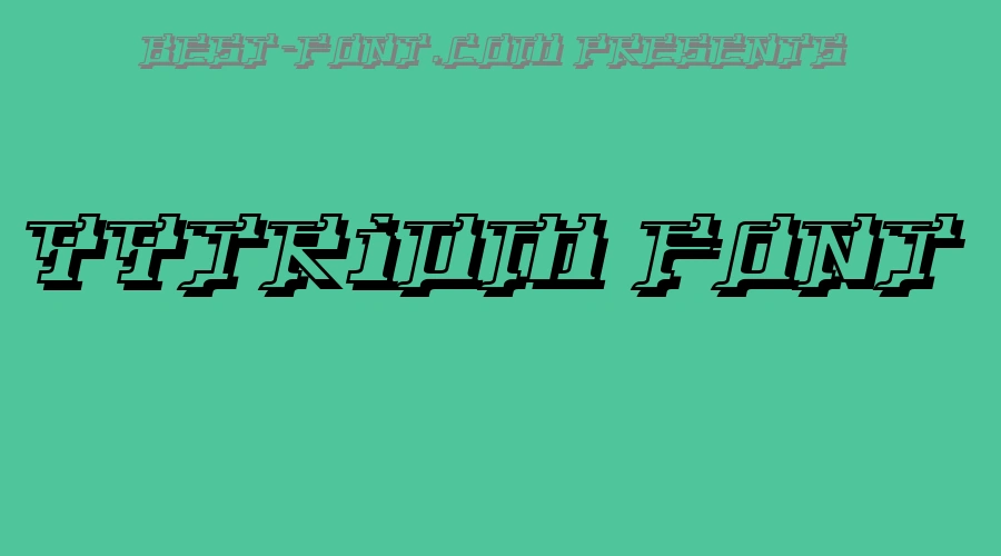 Yytrium Font