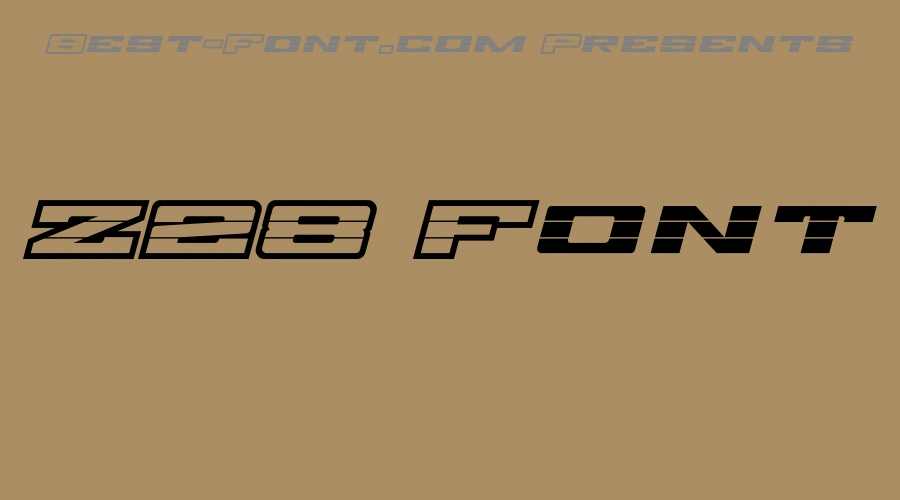 Z28 Font