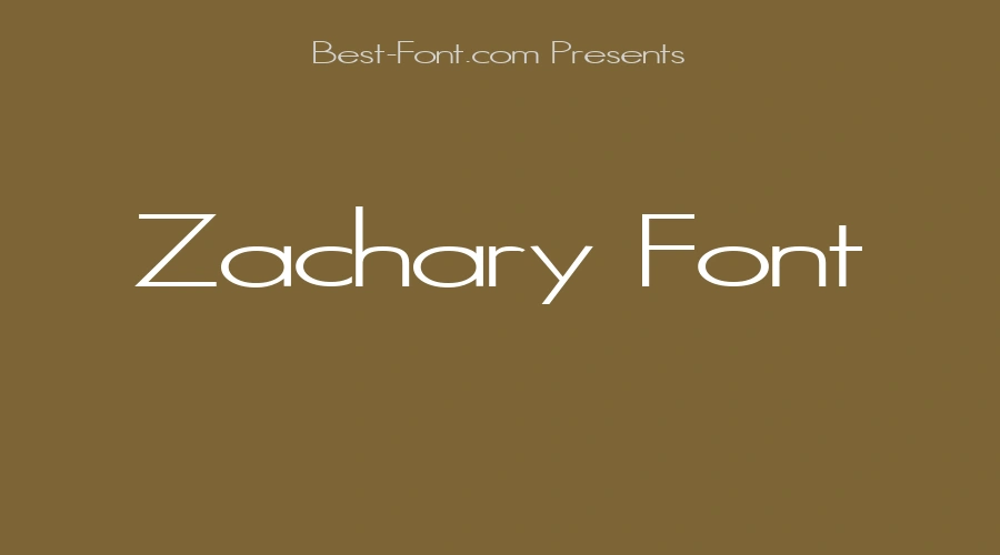 Zachary Font