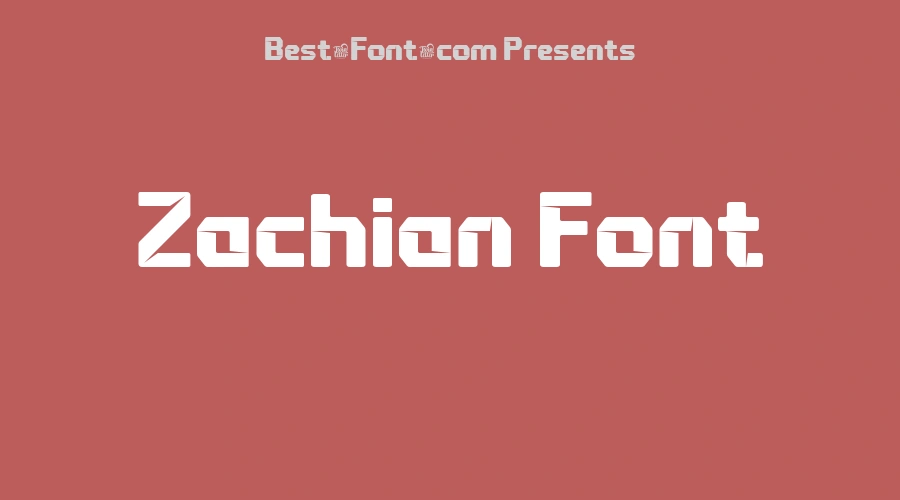 Zachian Font