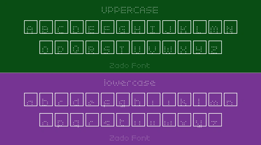 Zado Font Preview