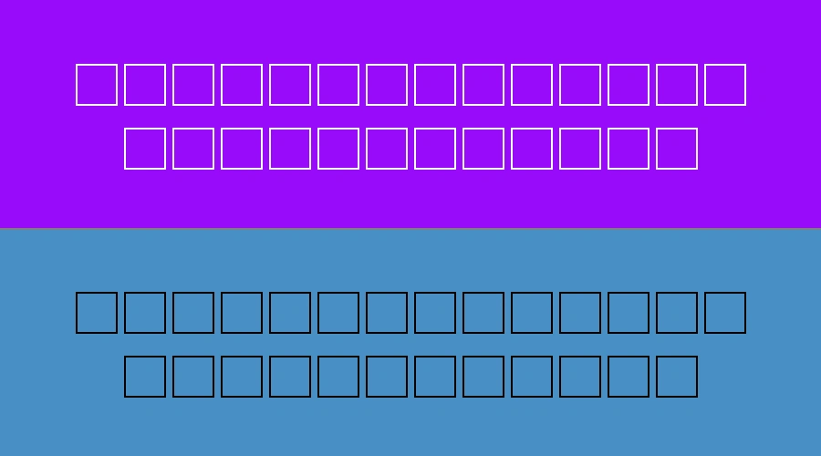 Zahstrology Font Preview