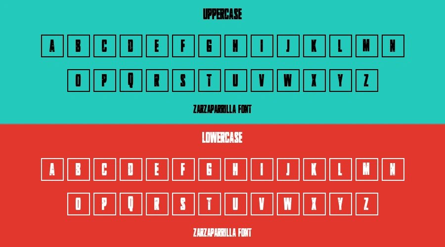 Zarzaparrilla Font Preview