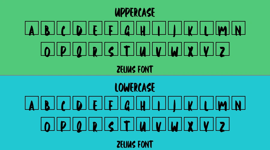 Zelius Font Preview