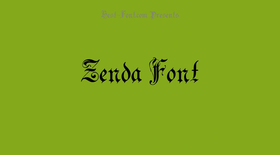 Zenda Font