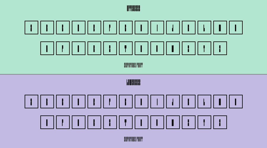 Zephyrus Font Preview