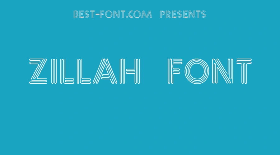 Zillah Font