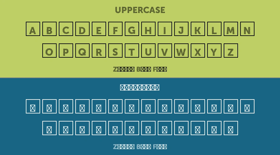 Zimbra Bold Font Preview