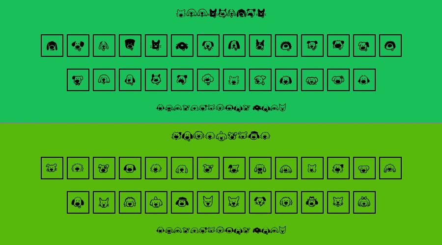 Zingflawdog Font Preview