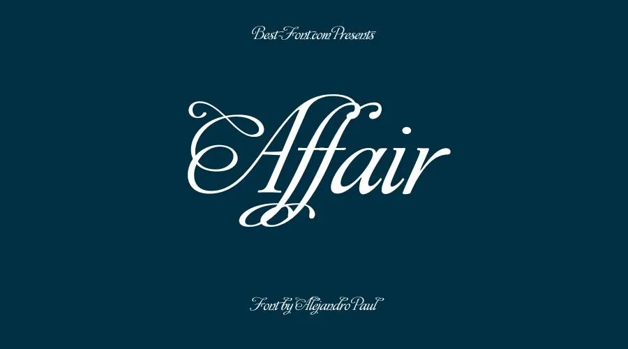 Affair Font