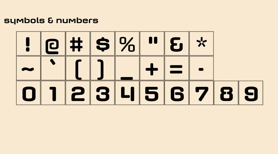 Axaxax Font View