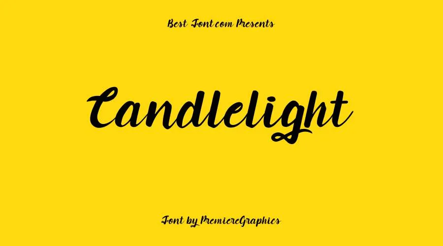 Candlelight Font