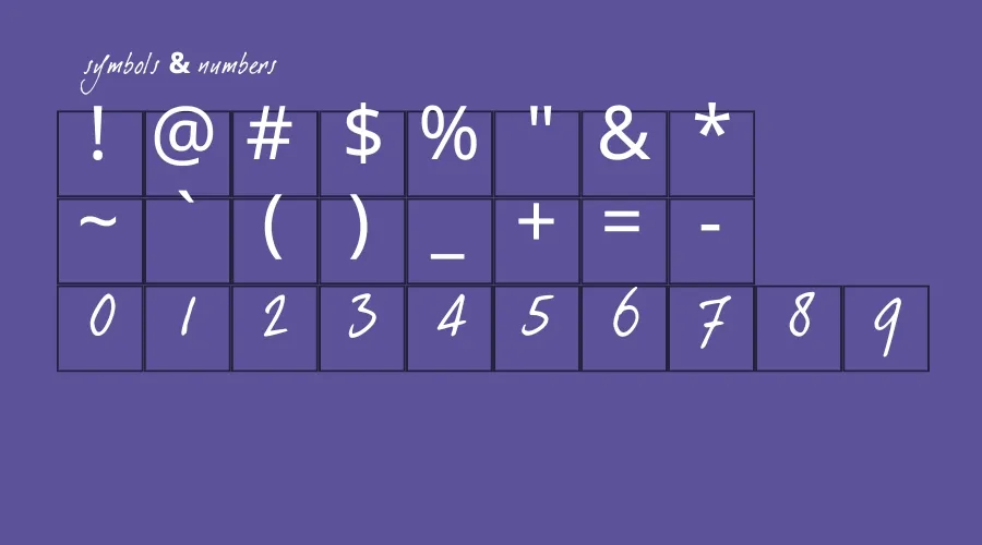 Dear Joe Font View