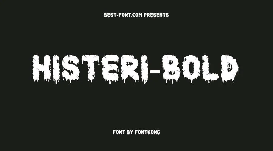 Histeri-Bold Font