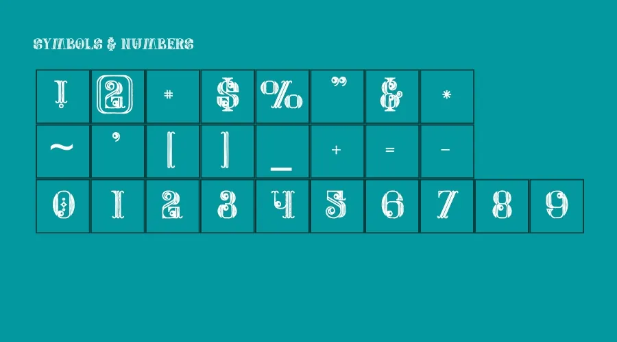 Jewel Font View