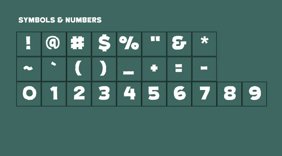 Nightclub Btn Font View