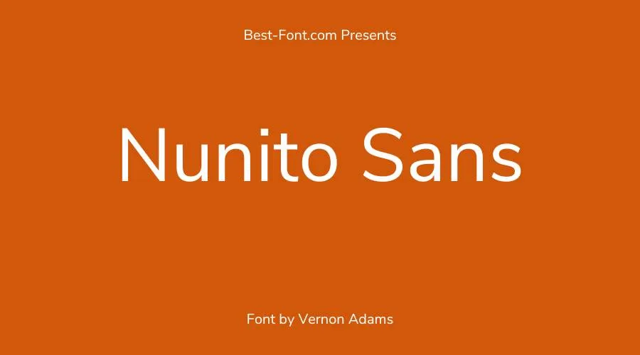 Nunito Sans Font