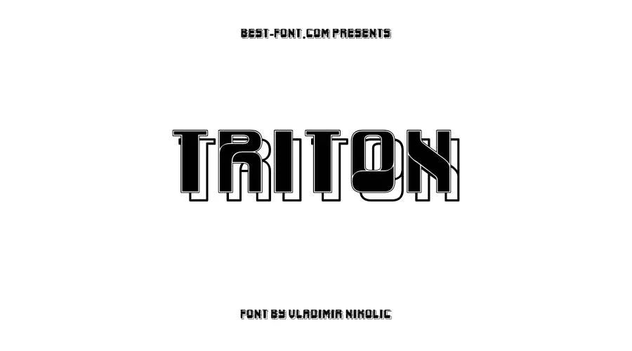 Triton Font