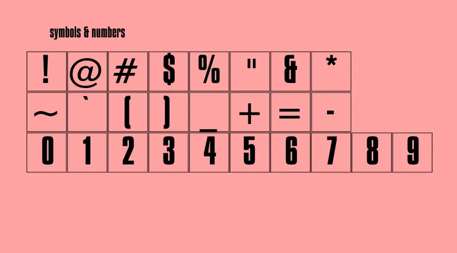 Compacta Font View