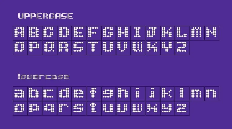 Dot Font View
