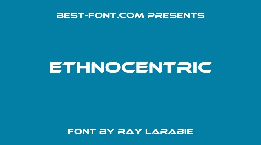 ethnocentric font free download for photoshop