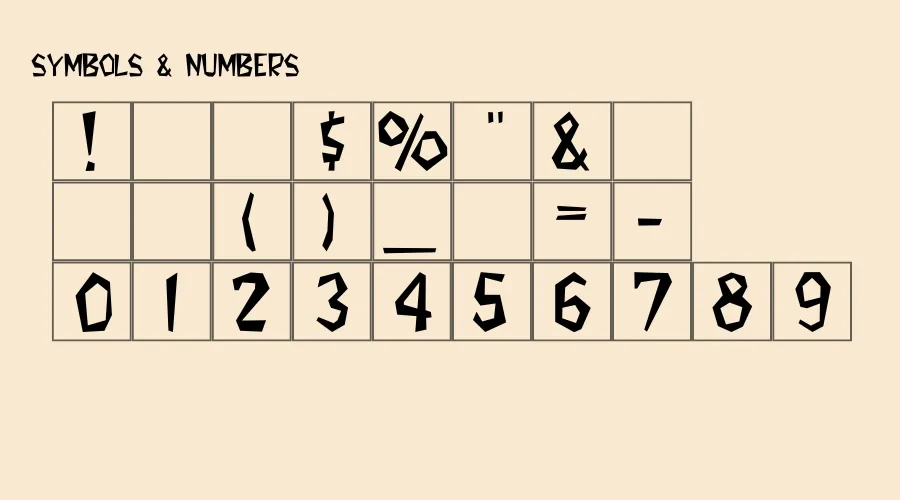 Flintstone Font View
