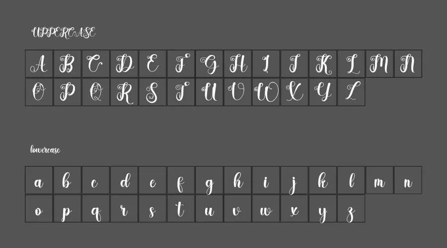 Flourish Font View