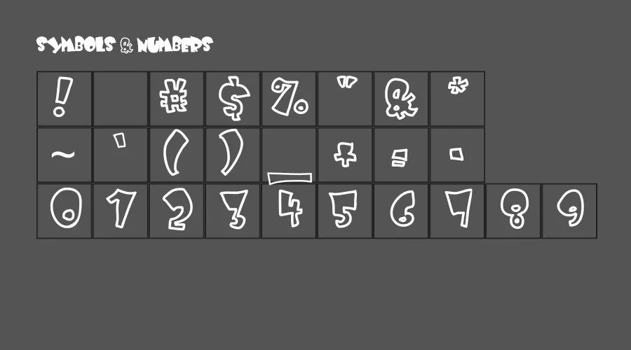 Kruffy Font View