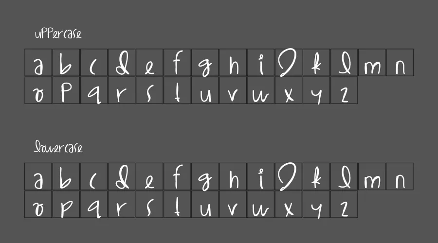 Lil Egypt Font View