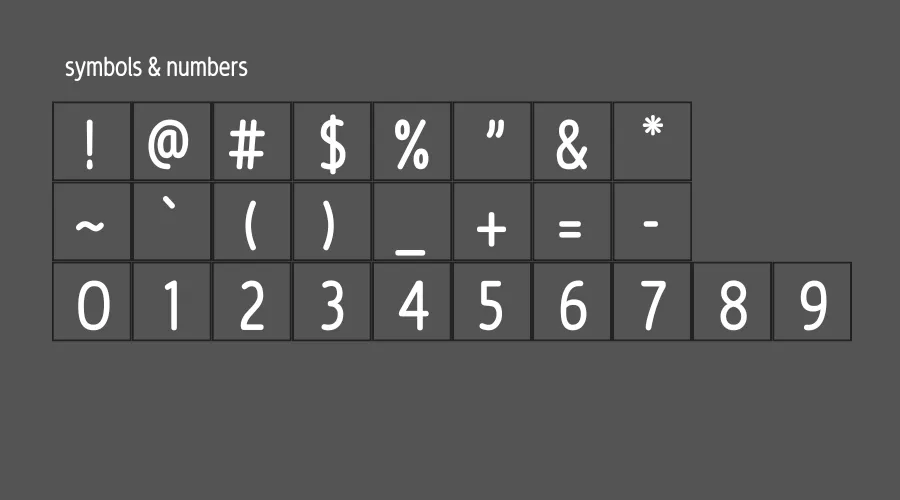 Revalo Modern Font View