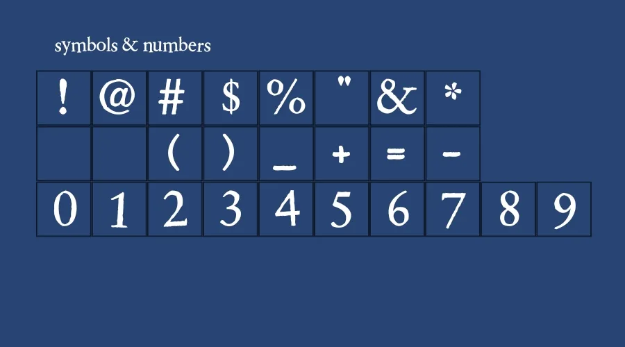 2peas Renaissance Font View