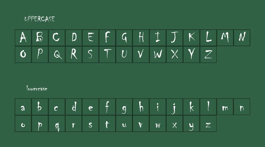 Chiller Font View