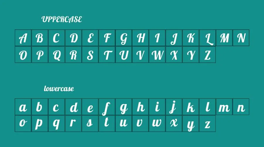 Almost Friday Font View
