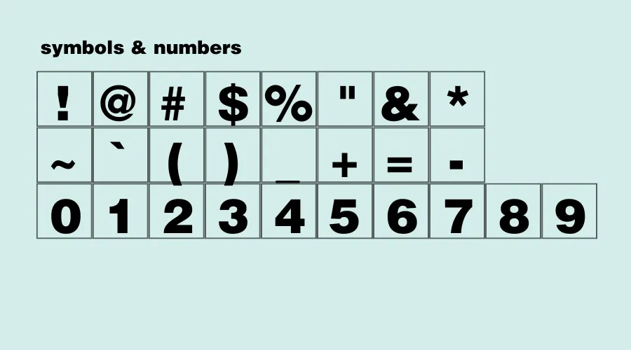 Helvetica Black Font View