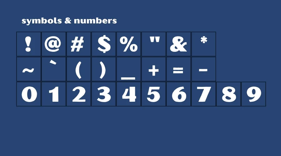 LHF Chucky Block Beta Font View