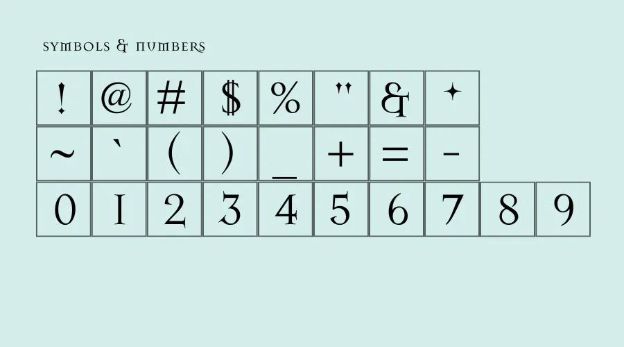 Mason Serif Font View