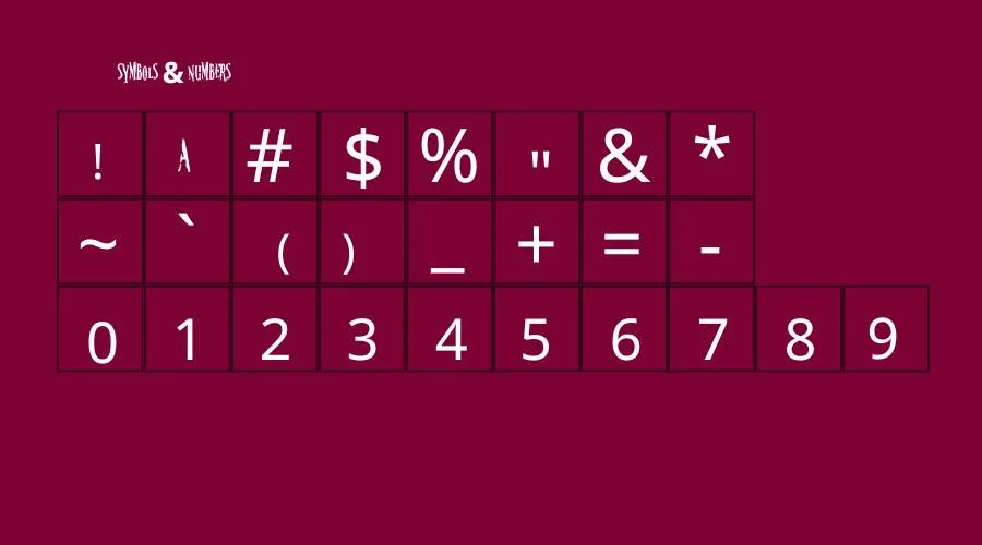 Nightmare Font